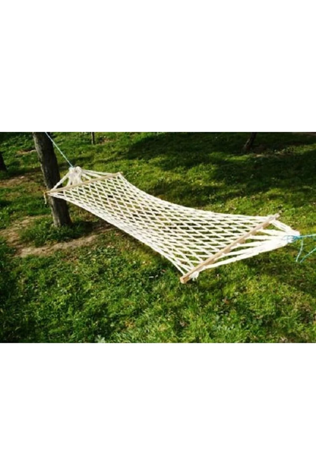 Ipek Garden Double Single Layer Macrame Hammock Swing