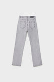 Stradivarius Women's Grey Straight Fit Vintage Jeans