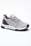 Tonny Black Boy's Grey Sports Shoes