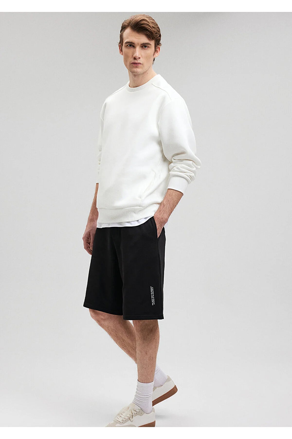 Mavi Men's Black Basic Shorts