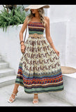 Fashion Beauty Style 7 Strapless Boho Style Dress For Women