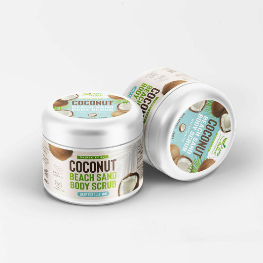 Dawek Echbi Coconut Beach sand Body scrub 200Gr