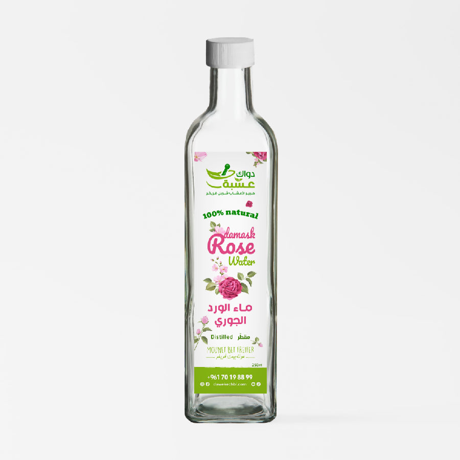 Dawek Echbi Damask Rose Water 250ml مـاء الورد الجوري