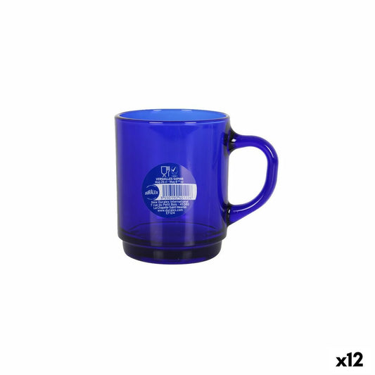 Cup Duralex Versailles Blue 260 ml (12 Units)