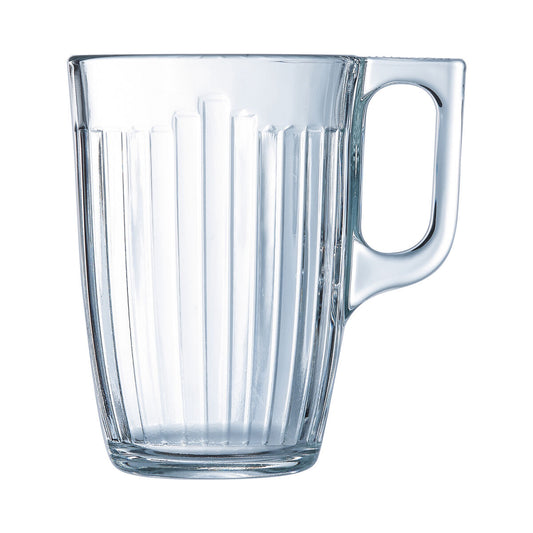 Cup Luminarc Nuevo Breakfast Transparent Glass (320 ml) (6 Units)