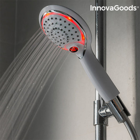 InnovaGoods LED Shower with Temperature Sensor