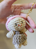 Valentina Handmade Girl Key Chain - Available in Different Colors