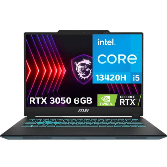 MSI Gaming Laptop – Intel Core i5-13420H, NVIDIA RTX 3050 6GB, 16GB RAM, 512GB SSD, 15.6” FHD – Brand New