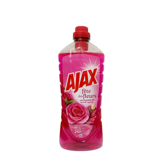 Ajax Fete Des Fleurs Multi-Surface Cleaner With Essential Oils 1.25 L  أجاكس فيت ديس فلور منظف للأسطح المتعددة بالزيوت الأساسية 1.25 لتر