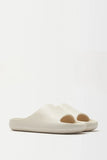 Bershka Women's Textured Flat Slippers