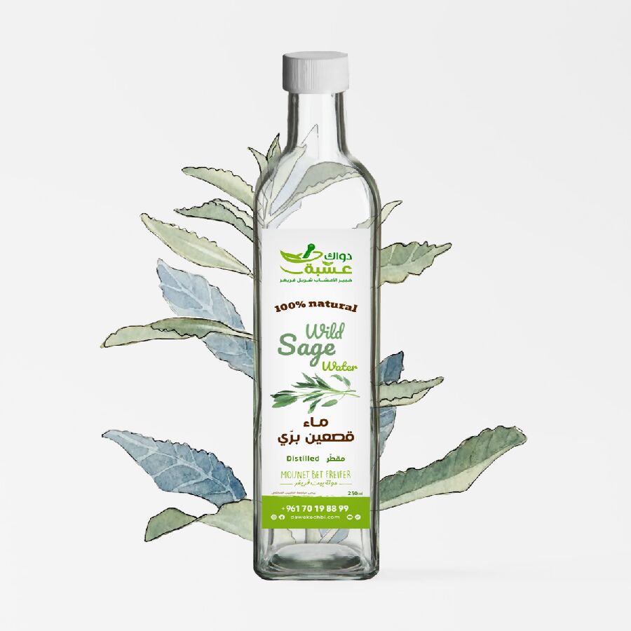 Dawek Echbi Wild Sage Water 250ml مـاء قصعين برّي