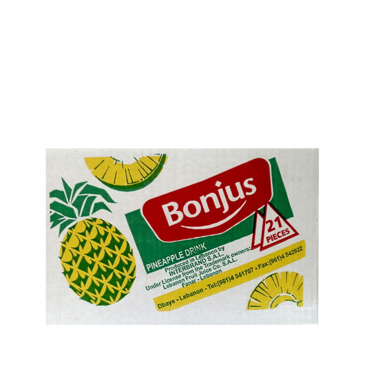 Bonjus PineApple Juice 180 ml 21 pcs