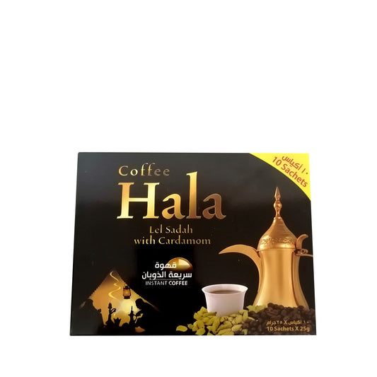Hala Coffee Lel Sadah With Cardamom 10 Bags