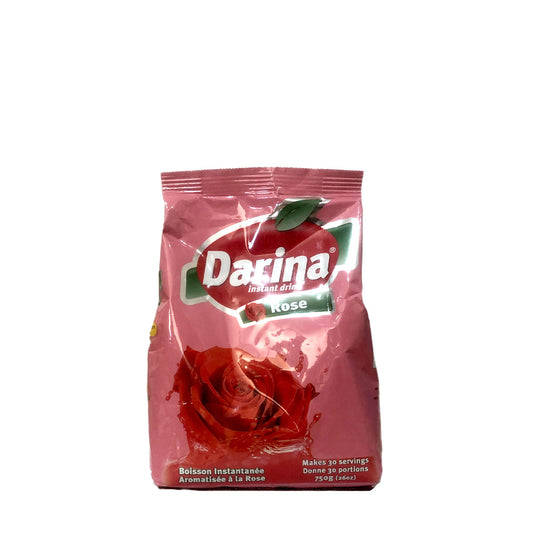 Darina Rose Instant Drink  750 g دارينا شراب سريع التحضير بنكهة الورد 750 غرام