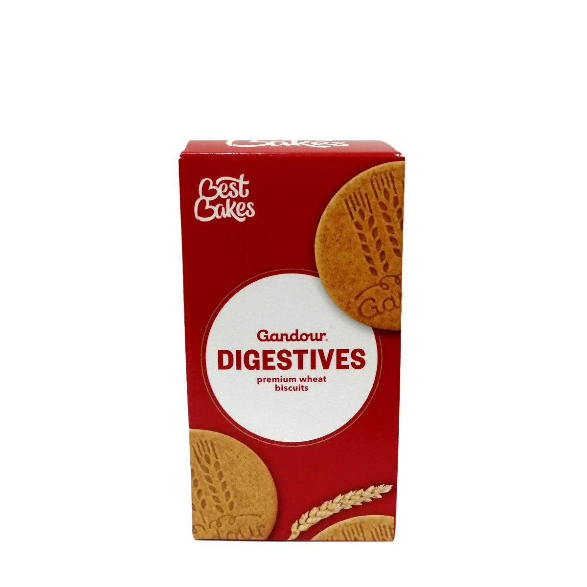 Ghandour Digestive Premium Wheat Biscuits غندور دايجستف بسكويت القمح الفاخر