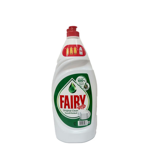 Fairy Original Clean Dish Washing  Liquid 1 L فيري النظافة الأصلية سائل غسيل الصحون