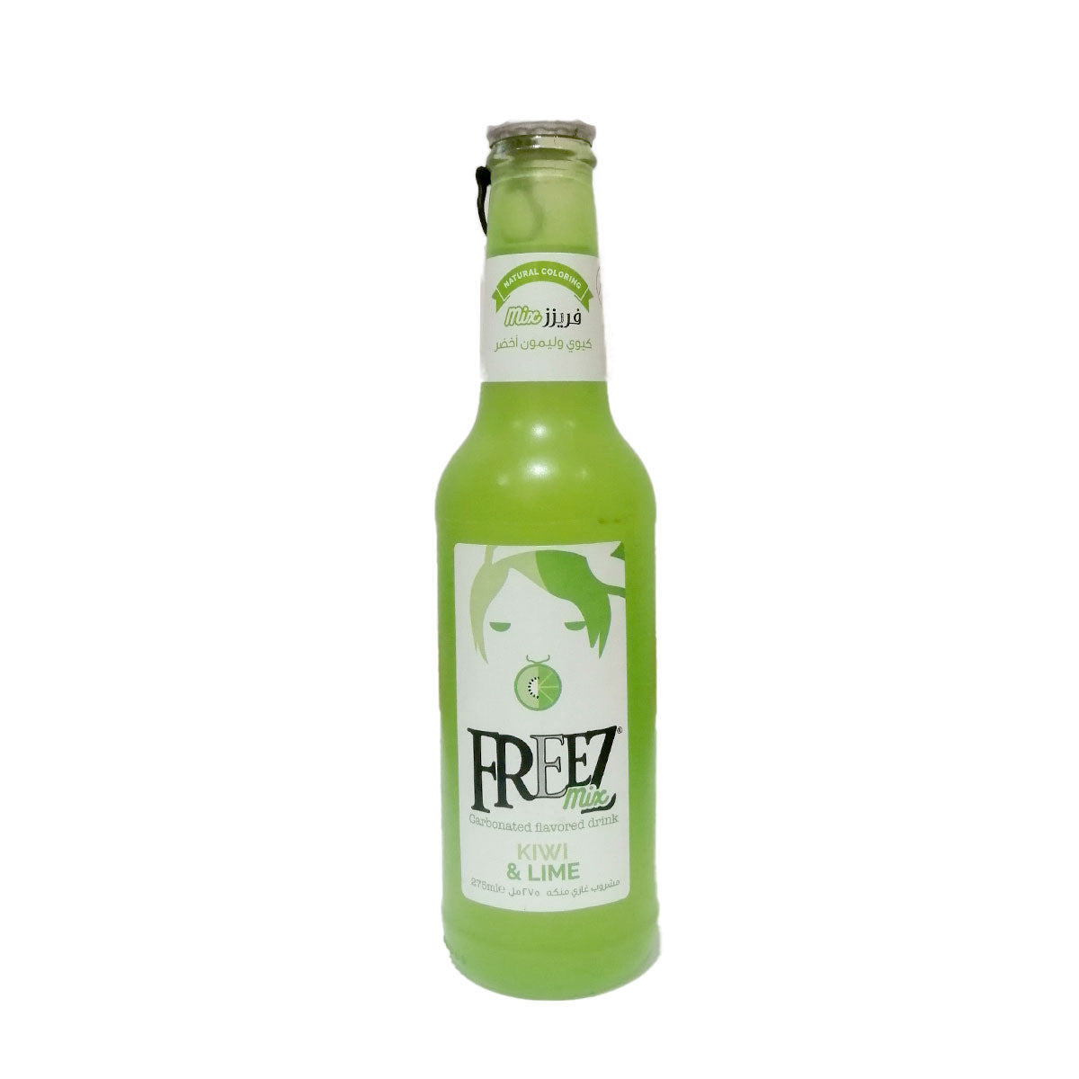 Freez Kiwi & Lime Mix Carbonated Flavored Drink 275 ml