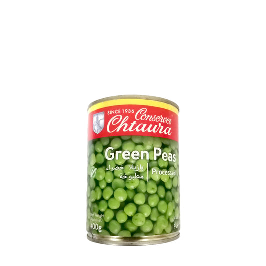 Conserves Chtaura Green Peas 400 g كونسروة شتورة بازيلا