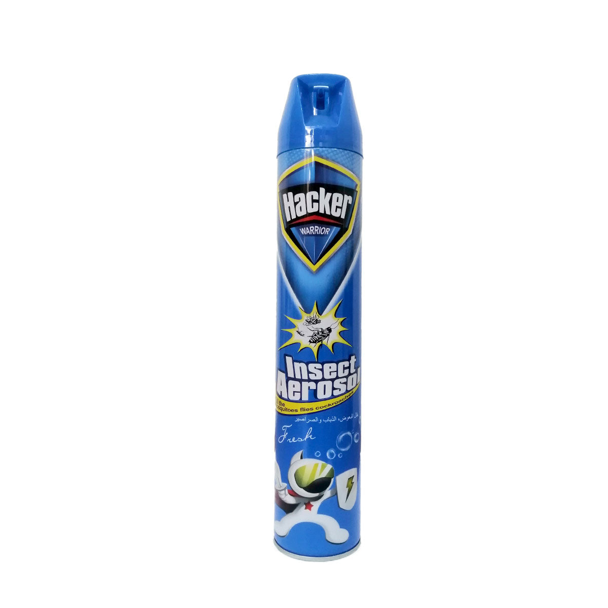 Hacker Warrior Fresh Insect Aerosol 750 ml هاكر بيف باف