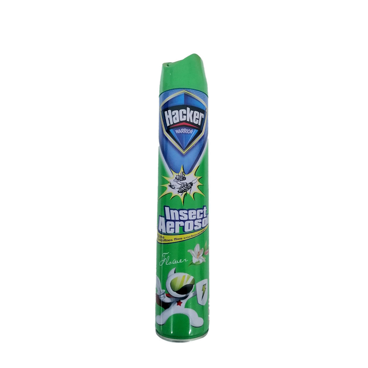 Hackers Insect Hacker Warrior Flower Insect Aerosol 750 ml هاكر واريور يقضي على ...