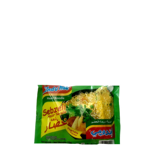 Indomie Instant Noodles Sebzeli Vegetable Flavour 75 g إندومي نكهة الخضار
