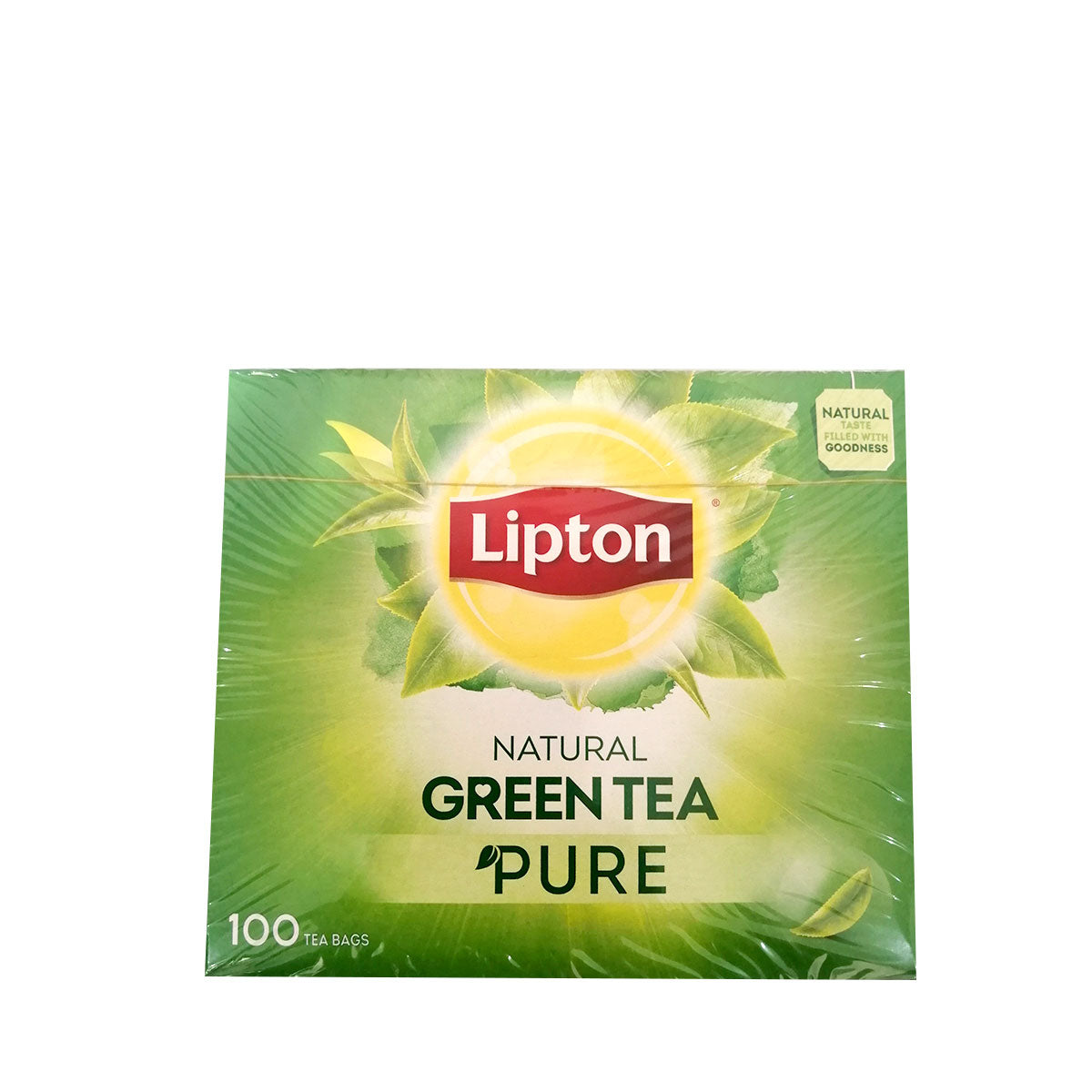 Lipton Natural Green Tea 100 Bags لبتون شاي أخضر طبيعي Loyabi