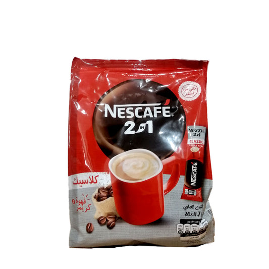 Nescafe 2 In 1 Classic 30 Sachets * 11.7 g نيسكافيه 2 ب 1