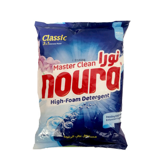 Noura Master Clean High Foam Detergent 650 g نورا مسحوق غسيل عالي الرغوة