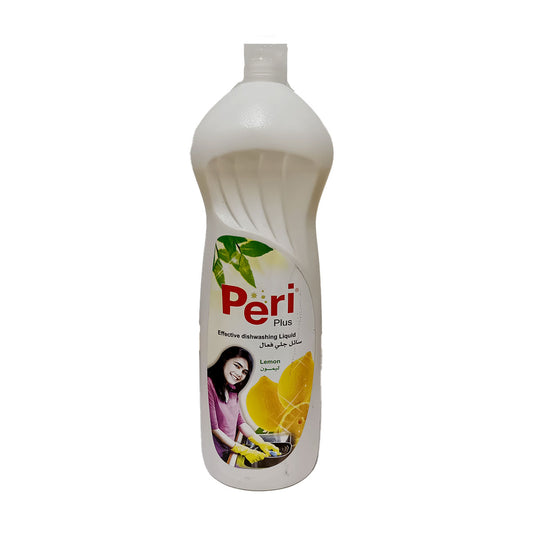 Peri Plus Effective dishwashing Liquid سائل غسيل وجلي الأطباق الفعّال بنكهة الليمون 1 ليتر