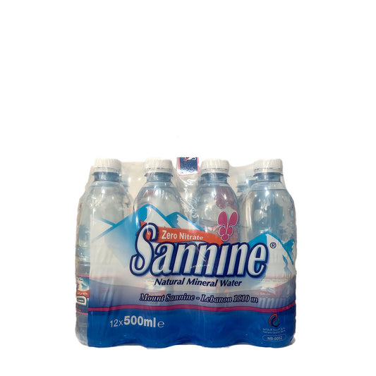Sannine Natural Mineral Water 500 ml  مياه معدنية للشرب طبيعية