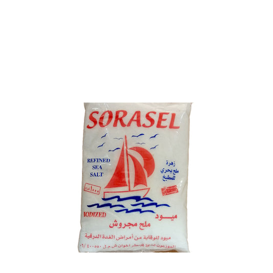 Sorasel Refined Sea Salt 1000g