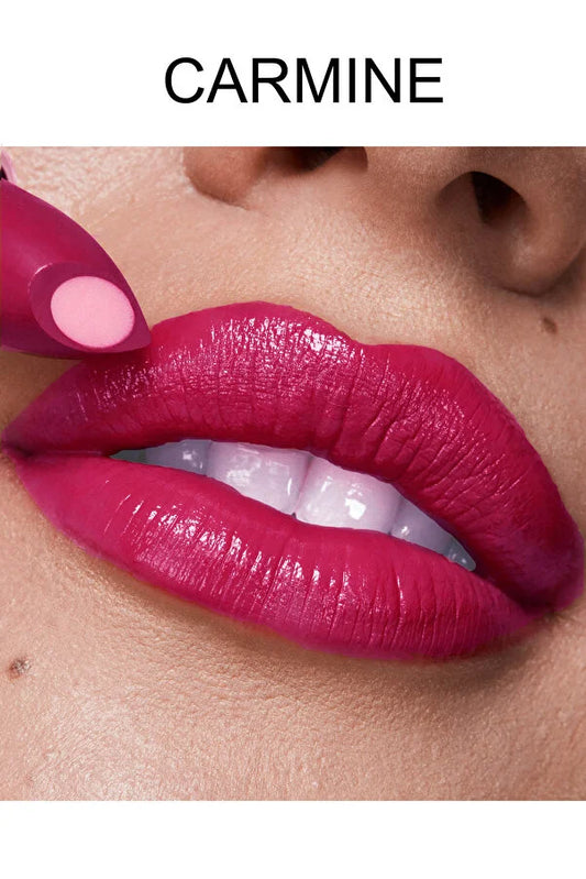Avon Hydramatic Shimmer Carmine Lipstick