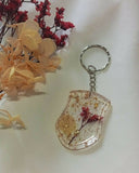 Resin Adventure Handmade Flower Keychain