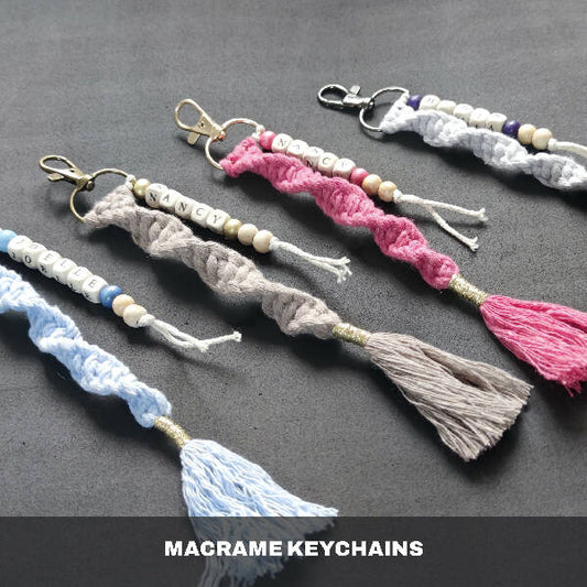 Karoun's Macrame Keychains