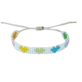 Glow By Rula Akhdar Handmade For Women Hearts Bead Bracelet