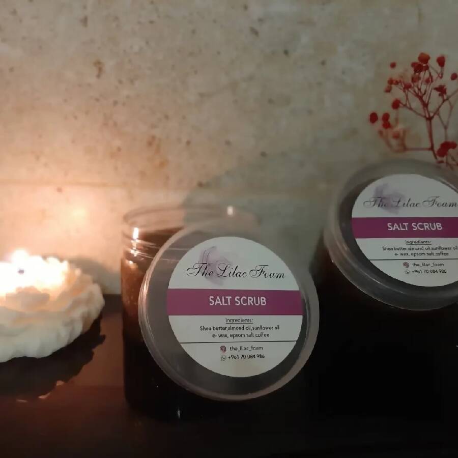 The Lilac Foam's Salt Scrub