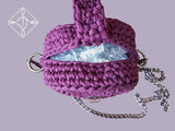 Sufism Factory Handmade Purple Bag