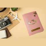 Customized Passport by JC Handmade Customized Passport Cover Genuine leather 4,5 × 5,5 cm