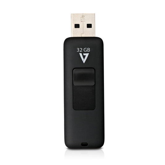 Micro SD Memory Card with Adaptor V7 VF232GAR-3E          Black 32 GB