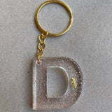 Julyana Chehab Handmade Letter D Keychain 5 cm