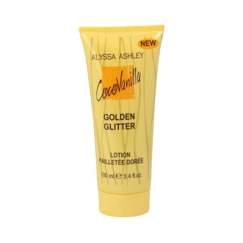 Sparkling Glamour Body Lotion Coco Vanilla Golden Gliter Alyssa Ashley (100 ml)