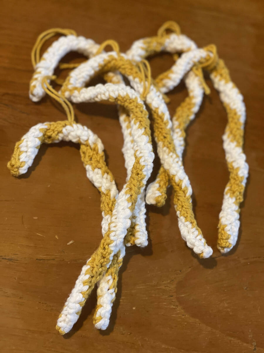 It’s So Yarn Handmade Crochet Christmas Candy Cane