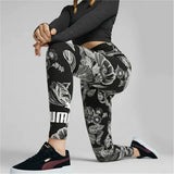 Sport leggings for Women Puma Frozen Flower Black