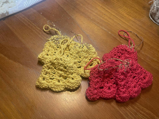 It’s So Yarn Handmade Crochet Christmas Bells