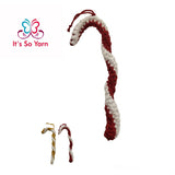 It’s So Yarn Handmade Crochet Christmas Candy Cane