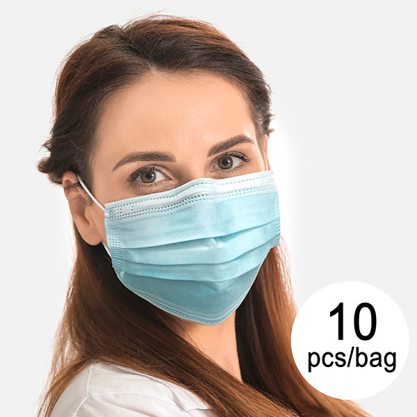 3 Layer Disposable Surgical Mask Type I Model B (Pack of 10)