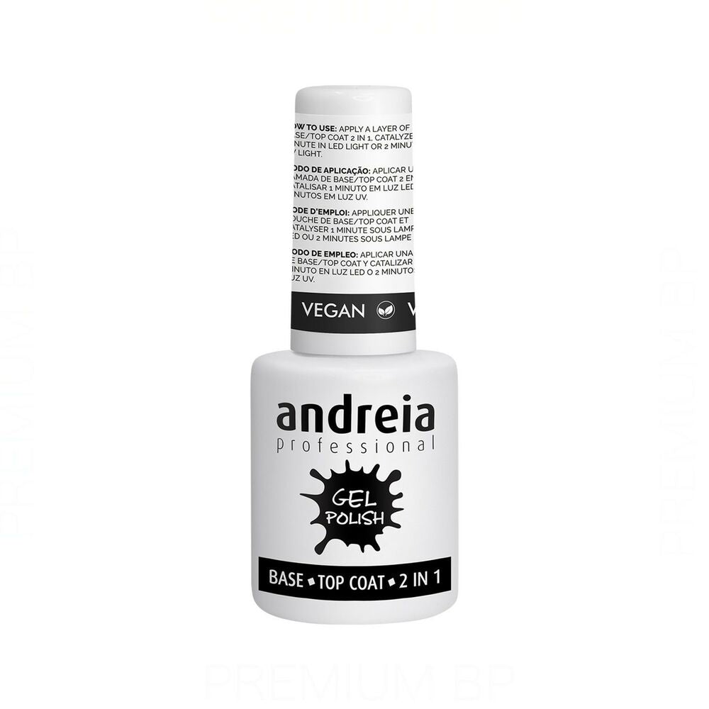 Nail polish Andreia Gel Polish Base Top Coat 2-in-1 (10,5 ml)