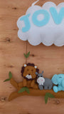 Crenay Handmade Safari Wall Name Hanger