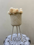 Massa Flowers Rattan Baskets With Base In Three Sizes