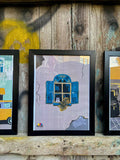 Baladi in Frames Handmade "Street Art Style" 3 Paintings (20x30cm or 30x40cm)